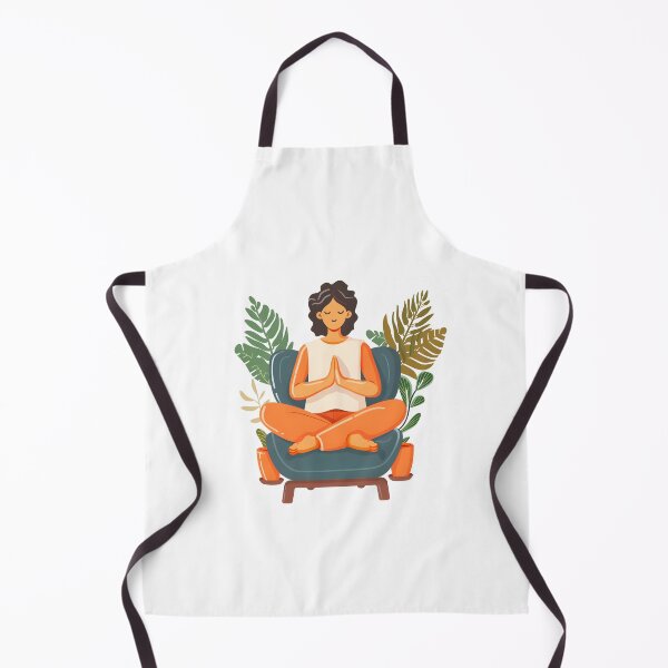 Item preview, Botanical Bliss - Cozy Chair Yoga Sticker designed and sold by Liseri.