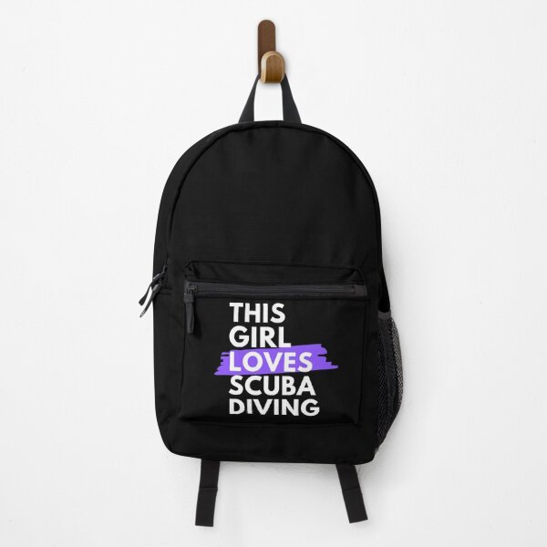 Item preview, This girl loves scuba diving designed and sold by TheGreenGoat.