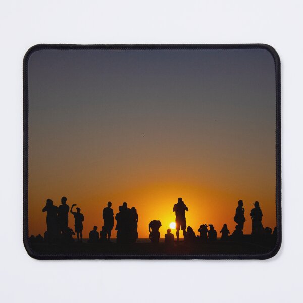 Item preview, Silhouette of people at sunset designed and sold by scottimage.