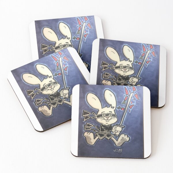 Item preview, Ninja Bunny designed and sold by ArtboyDesigns.