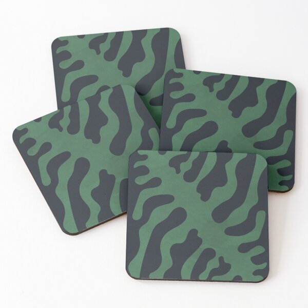 Item preview, Abstract Leaf Shapes, Minimalist Botanical Drawing designed and sold by technicolorable_art.