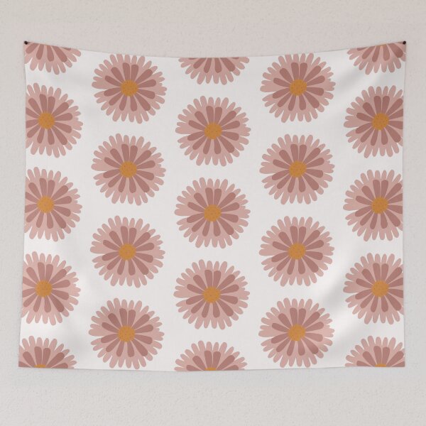 Item preview, Pink Pastel Marigold Flower designed and sold by PatternInArt.