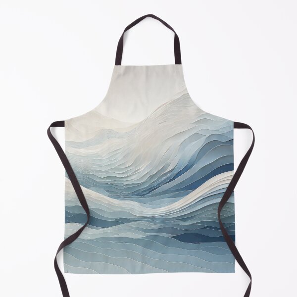 Item preview, Blue & White Wavy Gradient Colors designed and sold by TondoMeander.