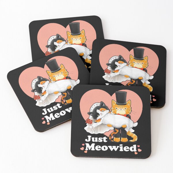 Item preview,  Just Meowied Funny Cats designed and sold by YerrouDesing.