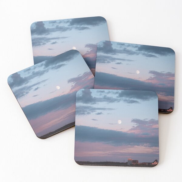 Item preview, Up in the candy sky, the moon is watching designed and sold by Oli Heinola.