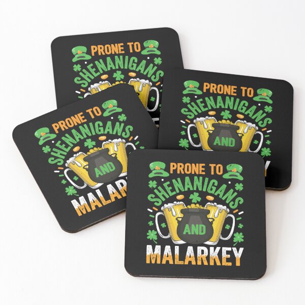 Item preview, Prone To Shenanigans And Malarkey St Patrick's Day designed and sold by Merchrise.