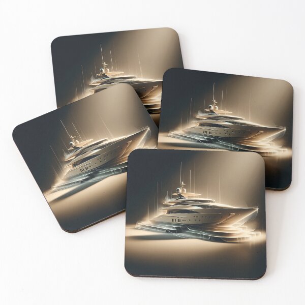 Item preview, Sandy Yacht: Modern Romance in Abstract designed and sold by ByDigitalDream.