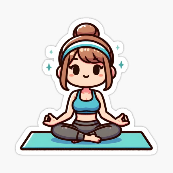 Yoga Meditation Yoga Anime Girl Namaste Gift' Women's Hoodie