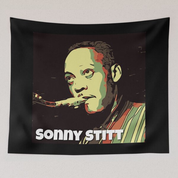 Artikelvorschau, Sonny Stitt entworfen und verkauft von Corry Bros Jazz Stuff Shop.