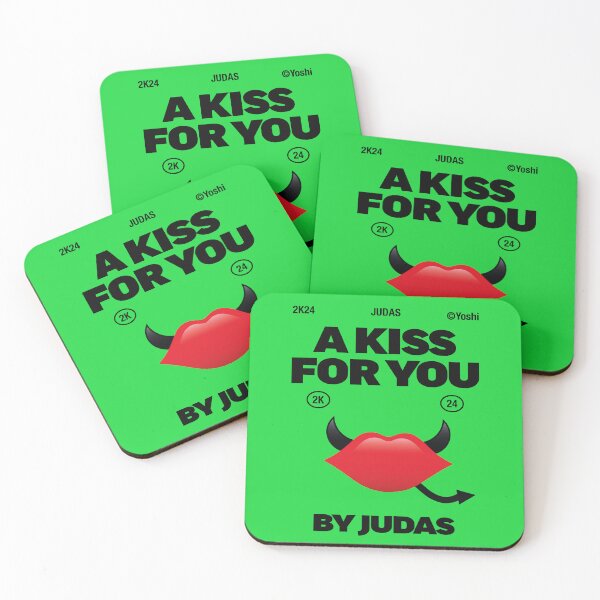 Item preview, A kiss for you by Judas - funny designed and sold by YoshiArtDesign.