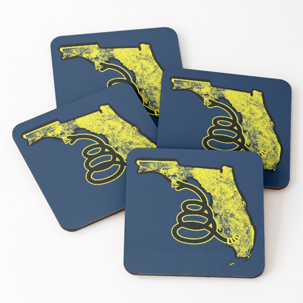 Item preview, DONT TREAD ON ME - Modern Gadsden Snake Flag FLORIDA designed and sold by pelagio.