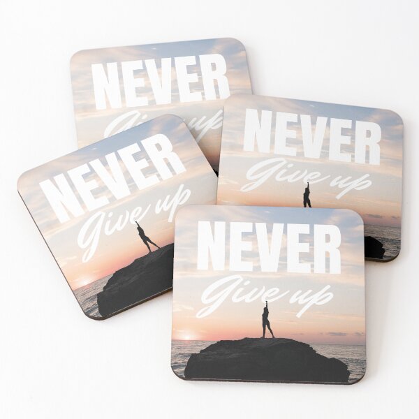 Item preview, NEVER GIVE UP designed and sold by wafa80.