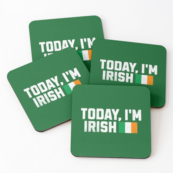 Item preview, Today, I'm Irish with Irish Flag (St. Patrick's Day) designed and sold by mooskdesign.