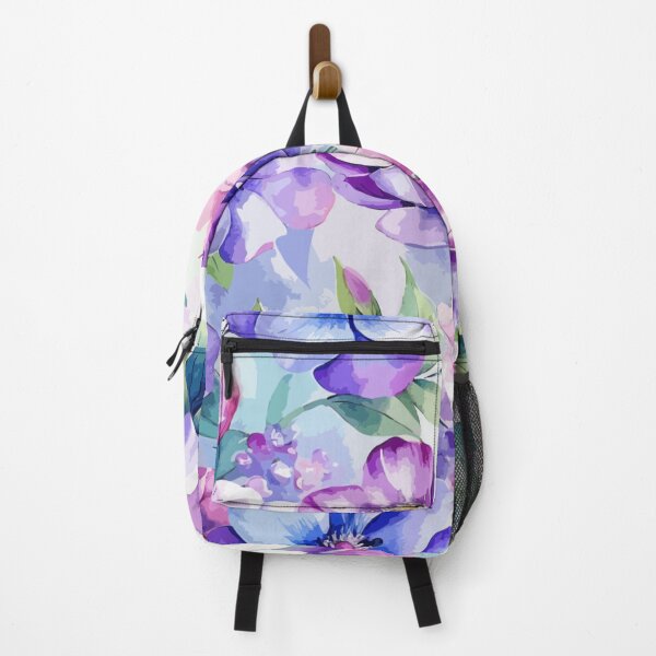 Item preview, Watercolor Violet flower Seamless Pattern designed and sold by printmala.