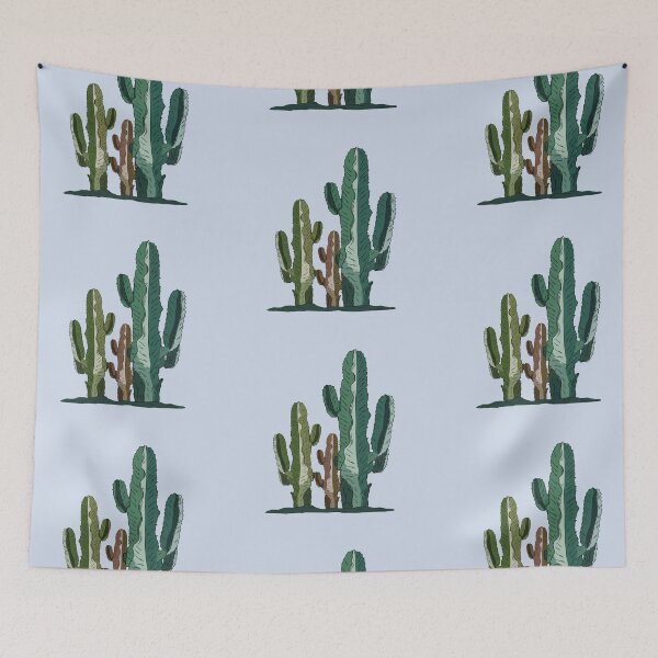 Item preview, Cacti drawing design designed and sold by SweetLimeShop.