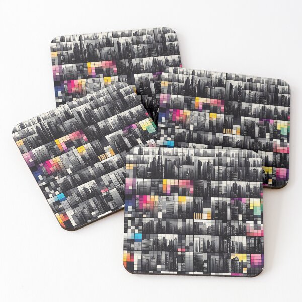 Item preview, City Color Grid designed and sold by PenguinPalace.