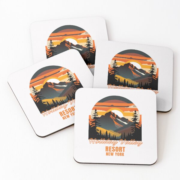 Item preview,  Holiday Valley Resort New York. Orange. Gift Ideas For The Ski Enthusiast. designed and sold by LindaLG.