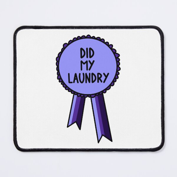 Item preview, Did My Laundry Ribbon Purple designed and sold by CJ Vanderbeek.