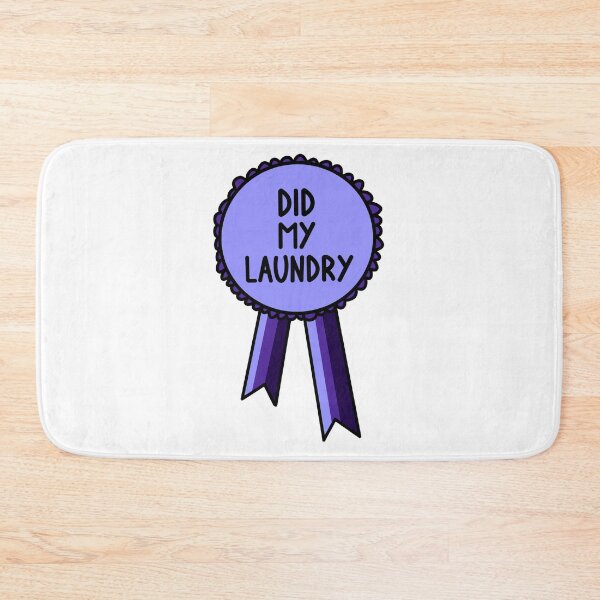 Item preview, Did My Laundry Ribbon Purple  designed and sold by CJ Vanderbeek.