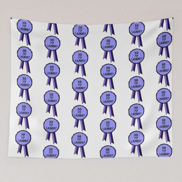 Item preview, Did My Laundry Ribbon Purple  designed and sold by CJ Vanderbeek.