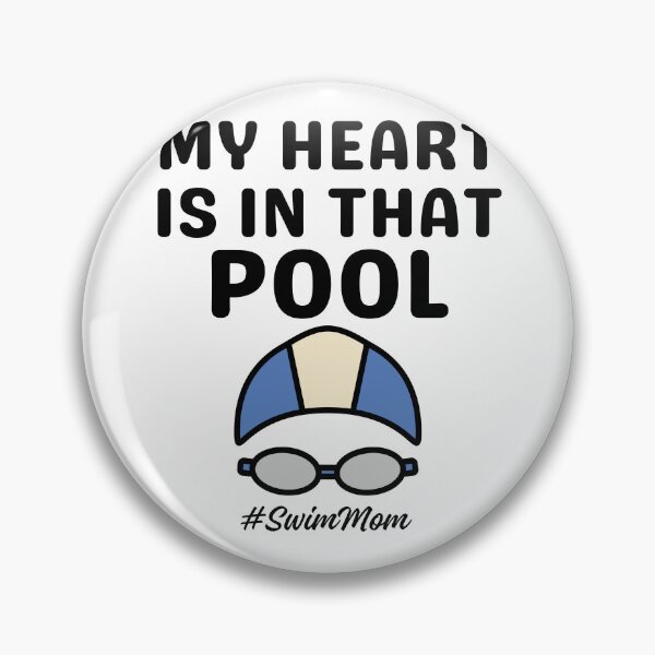 Item preview, Swim Mom Support Swimmer Mother Swim Meet Practice Training designed and sold by BunBuntheDog-.