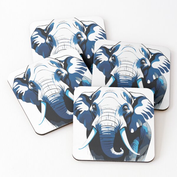 Item preview, Blue elephant designed and sold by maulbang.