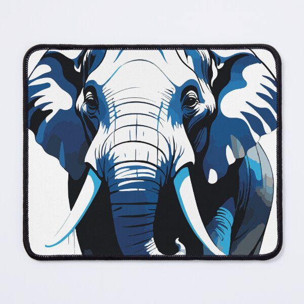 Item preview, Blue elephant designed and sold by maulbang.