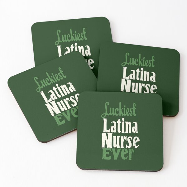 Item preview, Luckiest Latina Nurse Ever designed and sold by SweetClicks123.