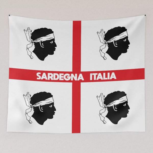 Item preview, Sardegna - Bandiera Sarda - 4 Mori - flag - Italia - Sardinia  designed and sold by miskaralise.