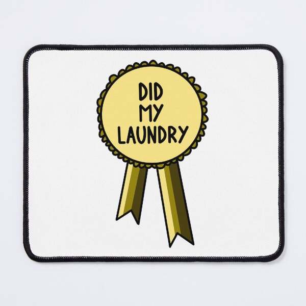 Item preview, Did My Laundry Ribbon Gold designed and sold by CJ Vanderbeek.