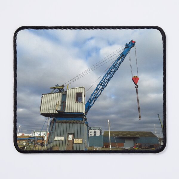 Item preview, Crane on The River Orwell, Ipswich designed and sold by wiggyofipswich.