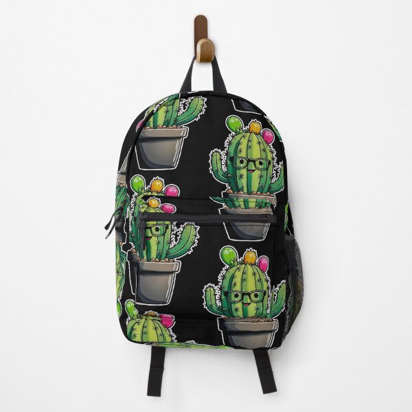 Item preview, Cute Nerd Cactus - Succulent Plant - Smiling Cactus - Potting Cactus Plants Wearing Glasses designed and sold by MyArt23.