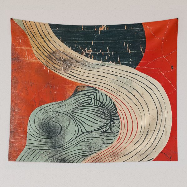 Item preview, Abstract Zen 2 designed and sold by lupesparx.