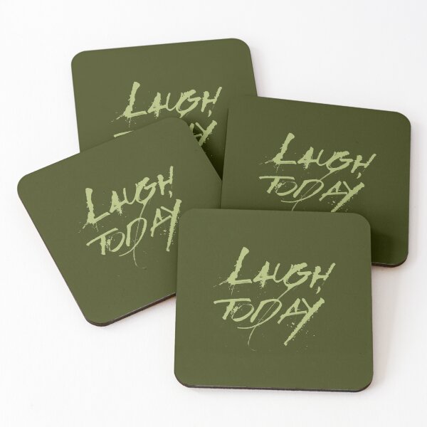 Item preview, Laugh today Green designed and sold by Kinky-Woom.