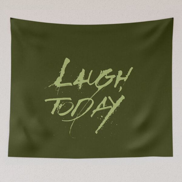 Item preview, Laugh today Green designed and sold by Kinky-Woom.