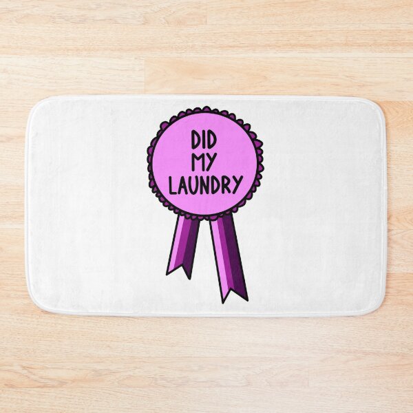 Item preview, Did My Laundry Ribbon Pink designed and sold by CJ Vanderbeek.