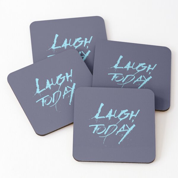 Item preview, Laugh today light blue designed and sold by Kinky-Woom.