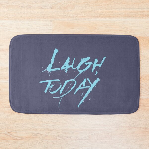 Item preview, Laugh today light blue designed and sold by Kinky-Woom.