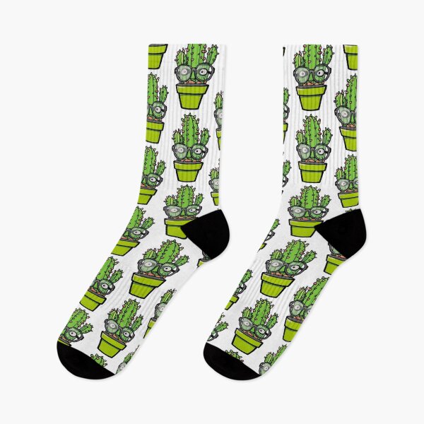 Item preview, Cute Nerd Cactus - Succulent Plant - Smiling Cactus - Potting Cactus Plants Wearing Glasses designed and sold by MyArt23.