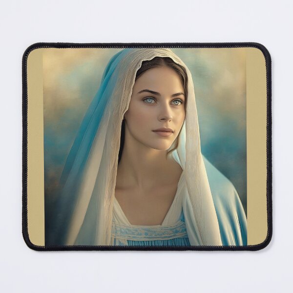 Item preview, visualisation of beautiful face of Mother of Our God designed and sold by bogfl.