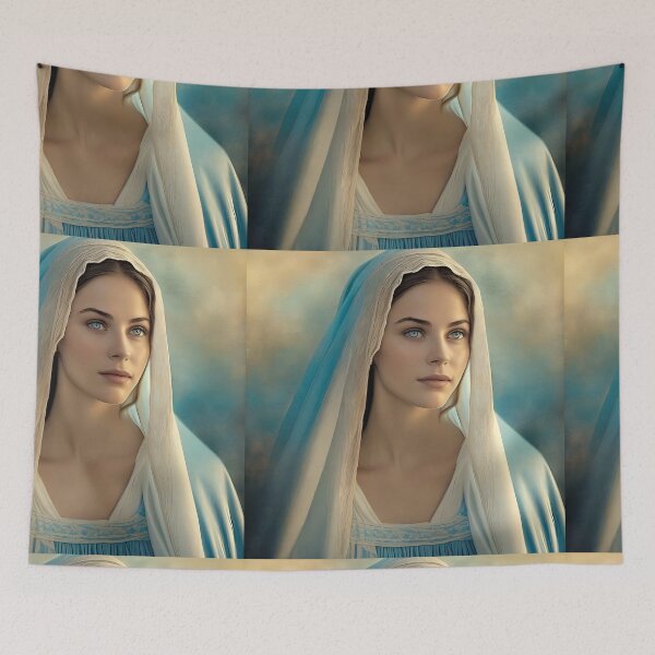 Item preview, visualisation of beautiful face of Mother of Our God designed and sold by bogfl.