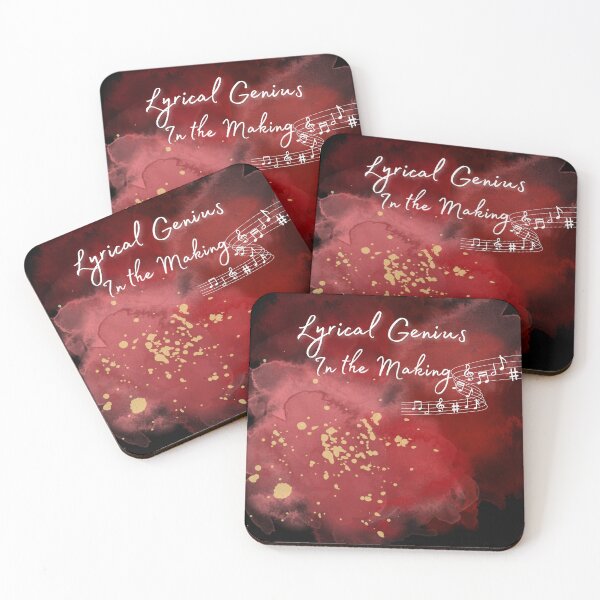 Item preview, Red Lyrical Genius  designed and sold by ASHBooksnThings.