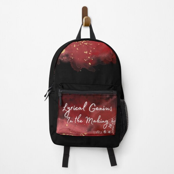 Item preview, Red Lyrical Genius designed and sold by ASHBooksnThings.