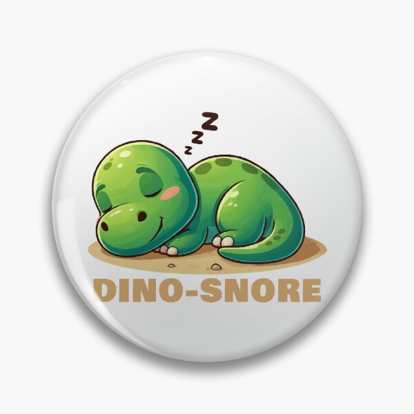 Artikelvorschau, Dino-Schnarchen entworfen und verkauft von Angry Swan Designs.