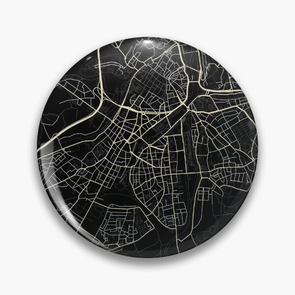Item preview, Map of Metz Black and white designed and sold by Jerhus.