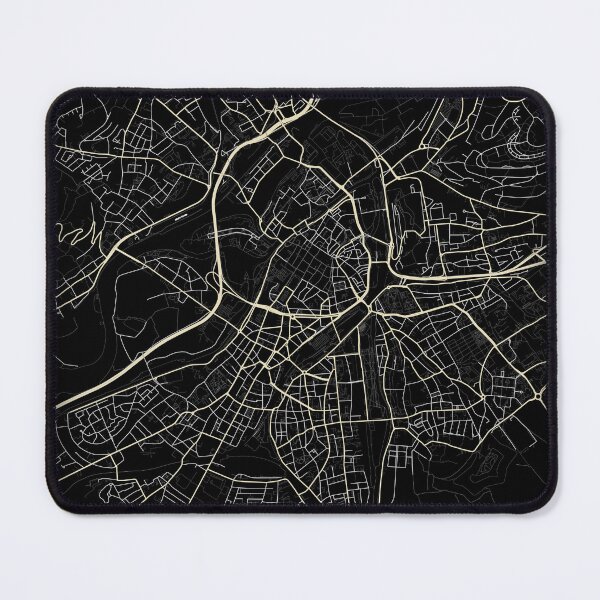 Item preview, Map of Metz Black and white designed and sold by Jerhus.