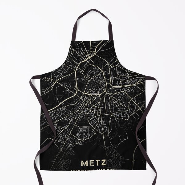Item preview, Map of Metz Black and white designed and sold by Jerhus.