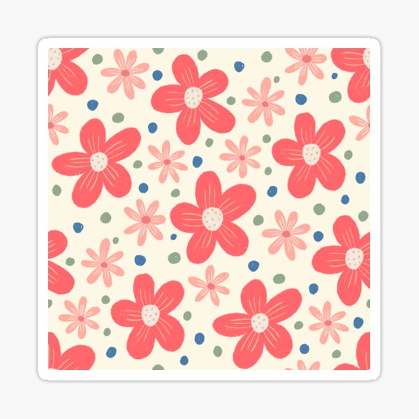 Item preview, Peach Florals - Light designed and sold by Graphic Daisy.