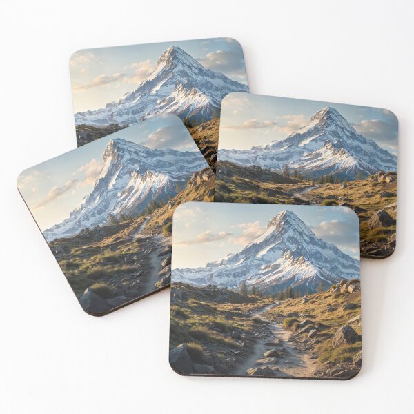 Item preview, Snow Mountain Trail designed and sold by Miguel's AI Store.