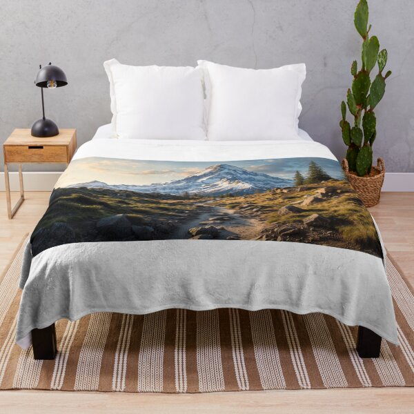 Item preview, Snow Mountain Trail designed and sold by Miguel's AI Store.